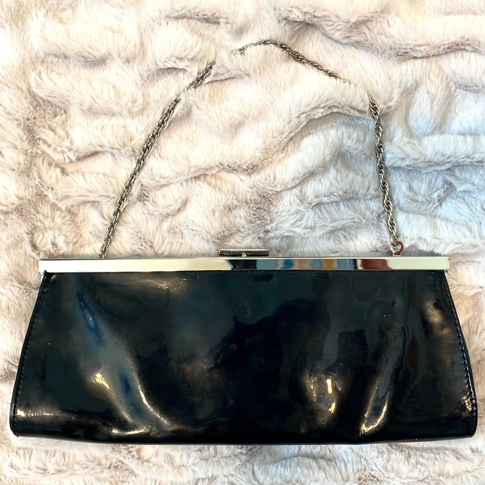 Ann Taylor LOFT Black Clutch